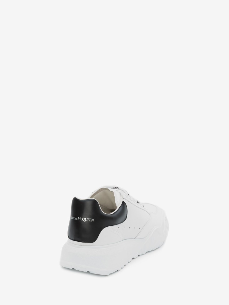 Men's Court Trainer Fashion Alexander McQueen White/Black