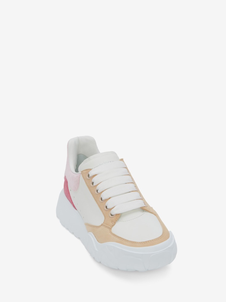 Fashion Alexander McQueen White Women's Court Trainer