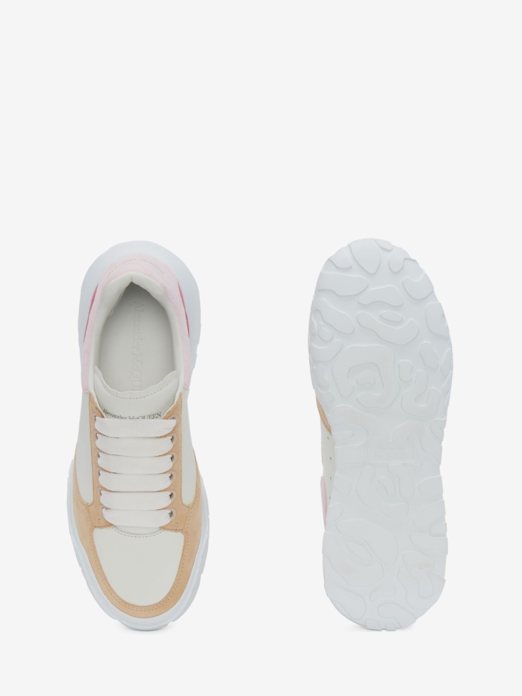 Fashion Alexander McQueen White Women's Court Trainer