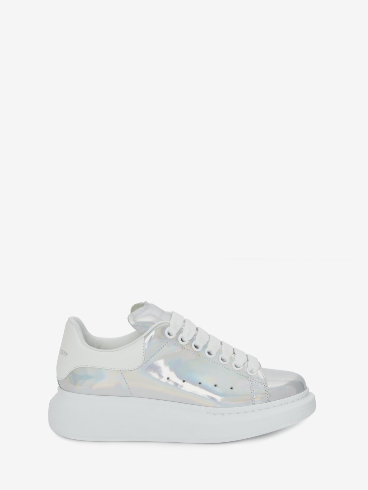 Women's Oversized Sneaker Fashion Alexander McQueen White